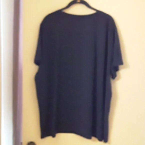 NWOT Navy Blue Graphic Tee with Salty Design - Picture 6 of 6